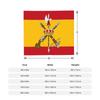 Spanish Legion Flag Blankets Spain Flannel Awesome Soft Throw Blankets for Home All Season
