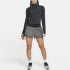 Nike Logo Running Long Sleeve Breathable Slim Fit T-Shirt Women Tops Black FB7808-010