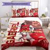 Arsenal Customize Your Name Bedding Set Breathable Duvet Cover with Pillowcases Home Decoration Birthday Gift