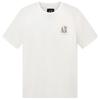 AX T-shirt Regular-Fit Embroidered Logo White