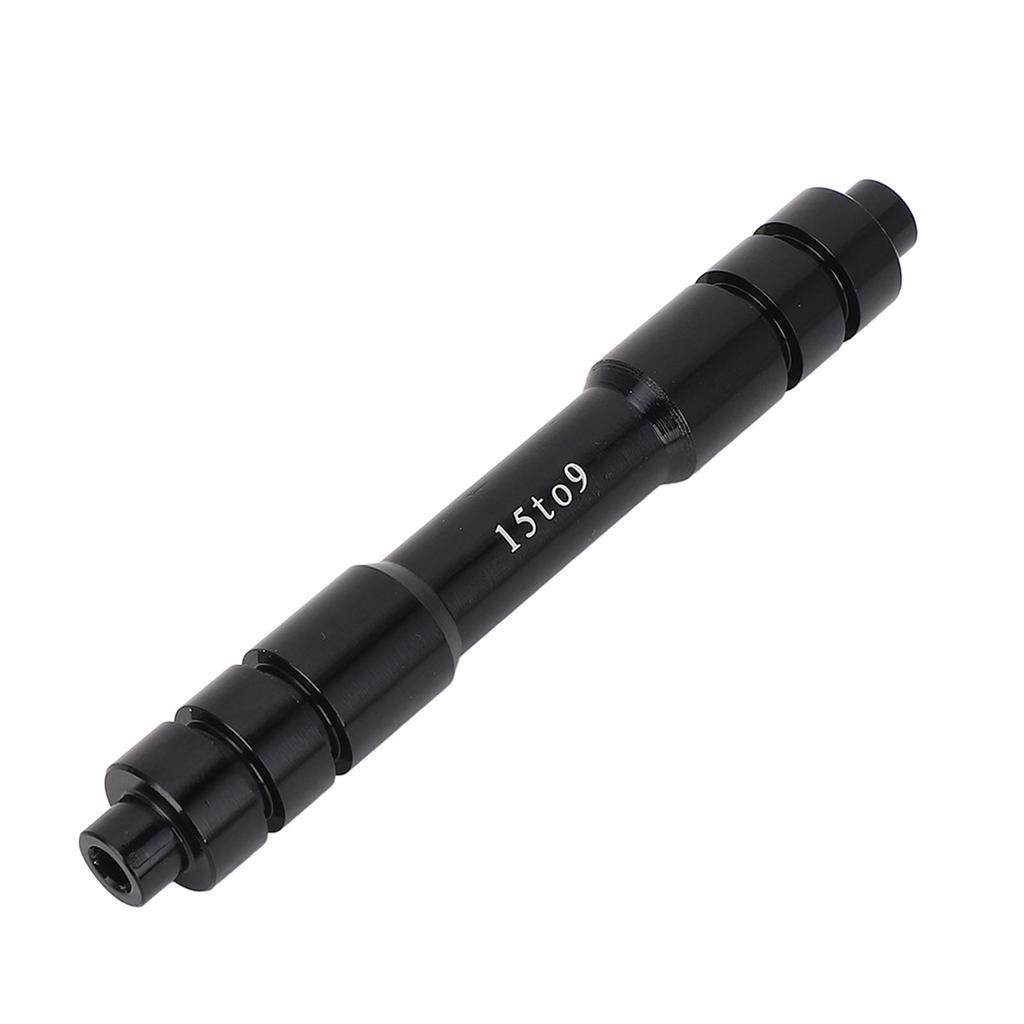 Cycle Wheel Fork Axle 15mm to 9mm Front Thru Axle Quick Release Hub Skewer Adapter for Conversion