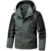 2025 Spring/Autumn Functional Waterproof Couple's Hooded Outdoor Jacket for Men - Workwear & Mountaineering