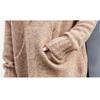 Women's Autumn/Winter Knitted Hoodie Pocket Casual Sweater