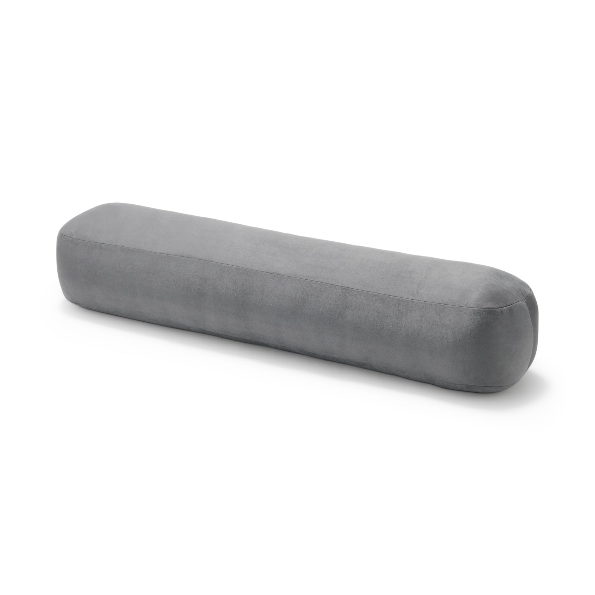 

MUJI Soft Body Pillow that can also be used as a back support, 26 x 110 x 26 cm, Charcoal Gray, 84758478