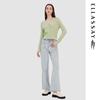 ELLASSAY Women's V-Neck Knit Cardigan