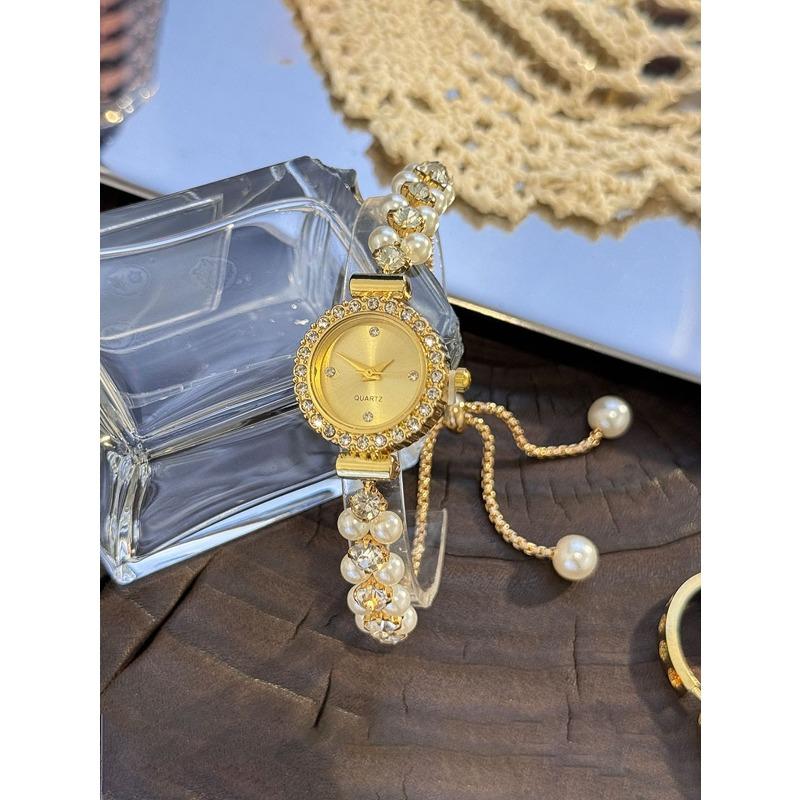 Reloj ovalado de moda para mujer, pulsera de temperamento, reloj de cuarzo, una pieza