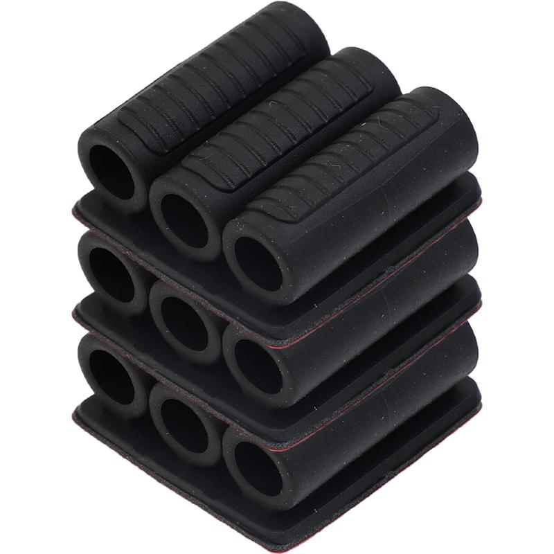 1/10pcs 3Holes Drill Add-on Quick Change Bits Holders Black Batch Head Storage Strip Most Portable Clip Power Tool Accessories