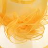 Organza Sun Hat Flower UV Protection Sunshade Beach Hat Small Mesh