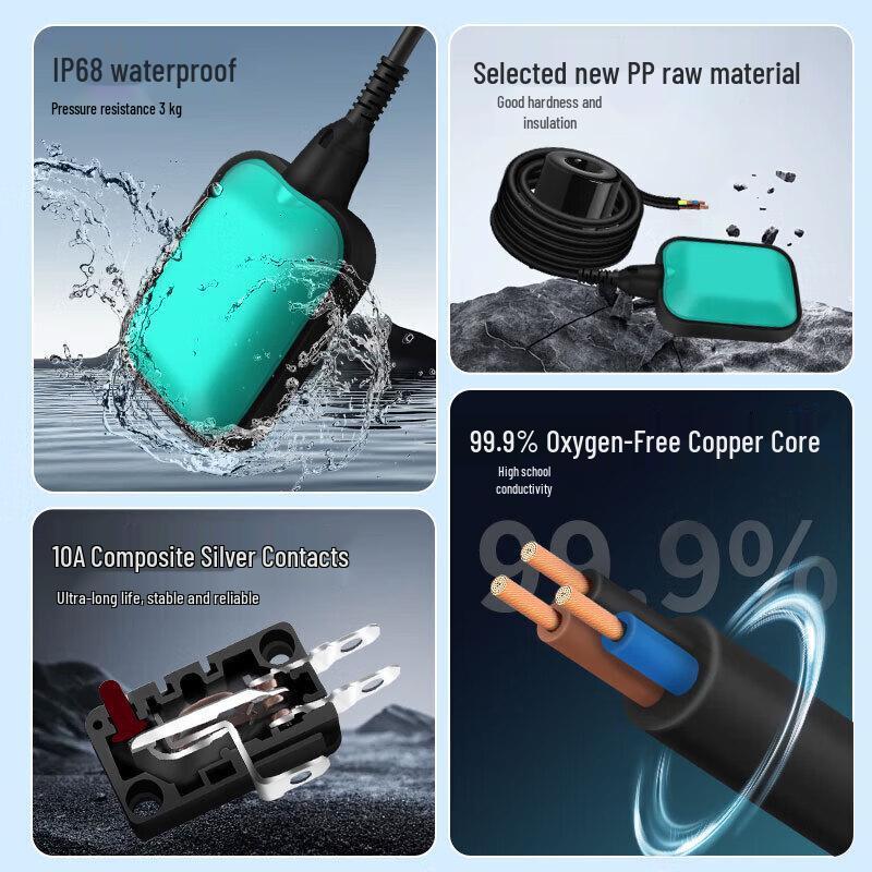 AP Sturdy Automatic Water Level Float Switch