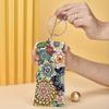 flowers and flower design soft PU storage bag, eyeglass bag