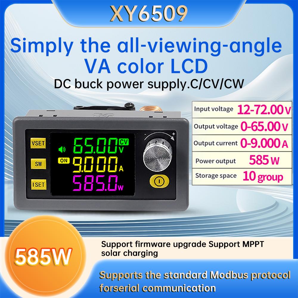 XY6506/XY6509 CNC Adjustable DC Buck Converter Power Supply Module Constant Voltage Constant Current Solar Charging Module