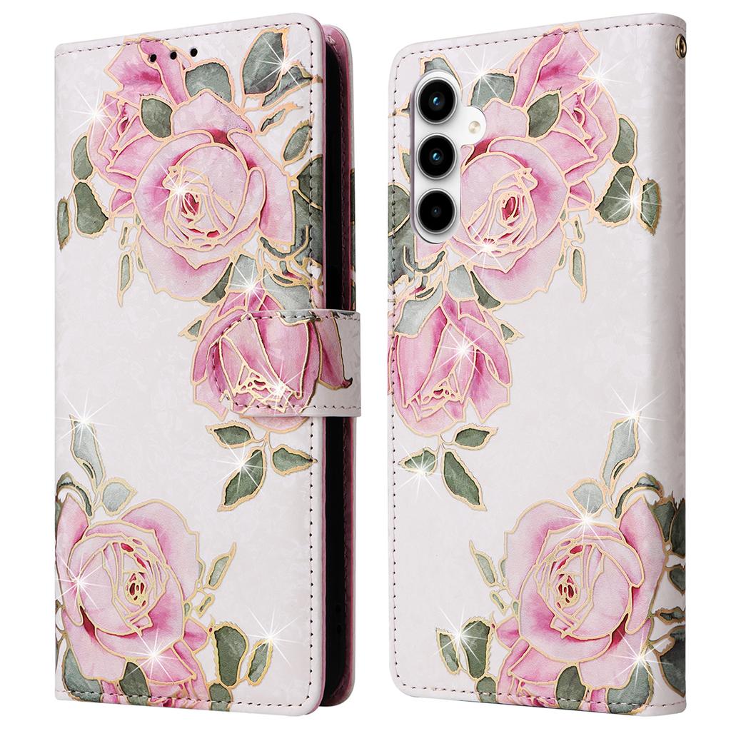 Для Samsung Galaxy A35 5G Шкіряний чохол з RFID-блокуванням, слотами для карток, чохол для телефону