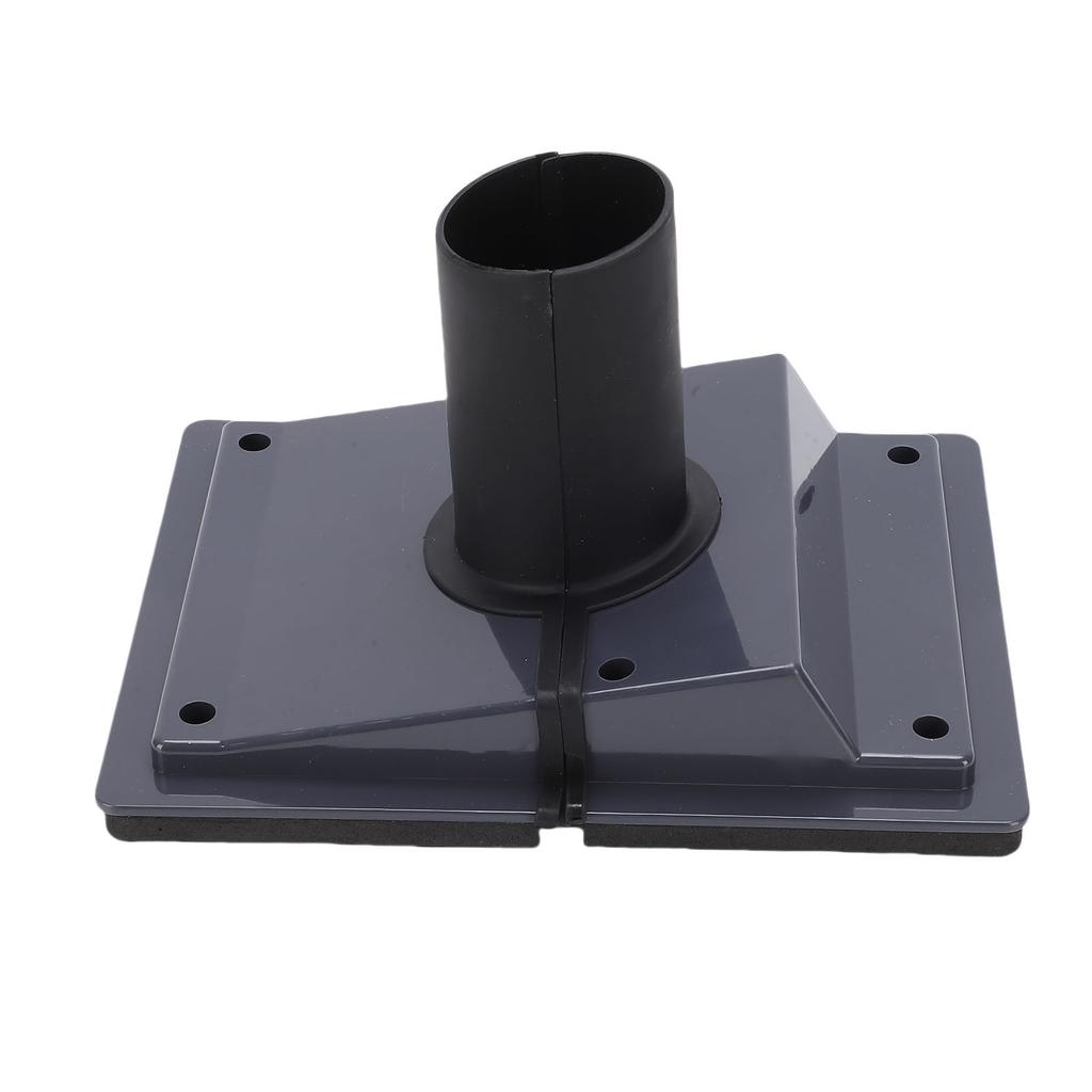 HVAC Wall Penetration Line Set Cover Kit Plastic Split AC Line Set Wall Cover with Soft Gasket for Indoor Outdoor   Conditioner