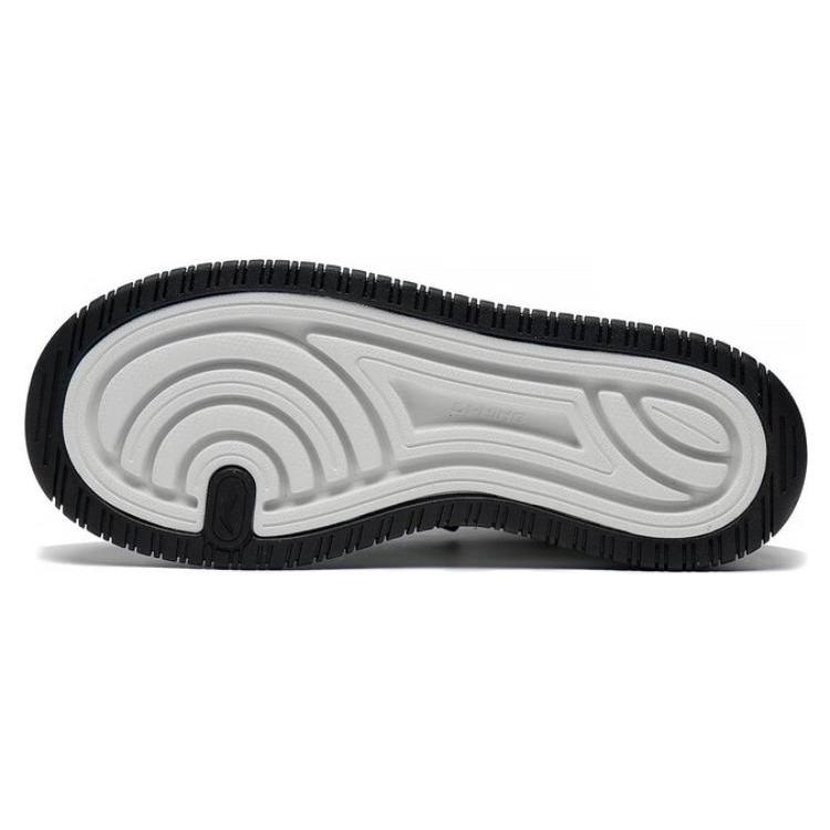 New LiNing Future C1 Durable Breathable Low Top Skateboard Shoes Women's White Black AGCT028-6