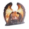 Statua Natività di Natale Figura da Collezione Statua Decorativa Elemento Centrale Sacra Famiglia Segno Acrilico Per Camino Natale
