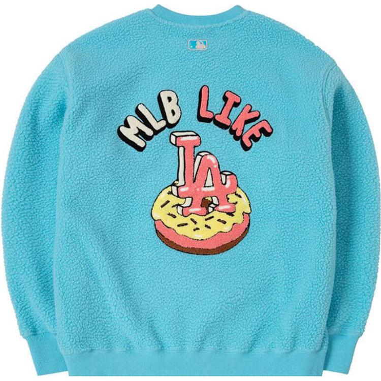 New MLB Los Angeles Dodgers Sweatshirts Unisex Blue 3AMTL0326-07BLL