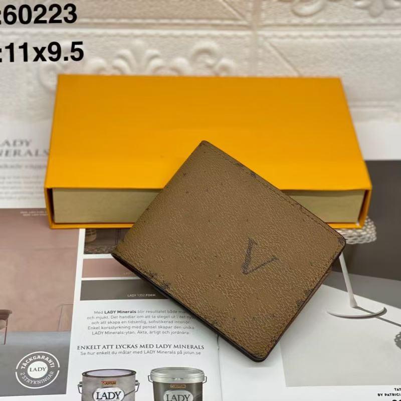 2024 Men's Multi-functional Wallet & Business Card Holder, Youth Horizontal Design (Model 60223)