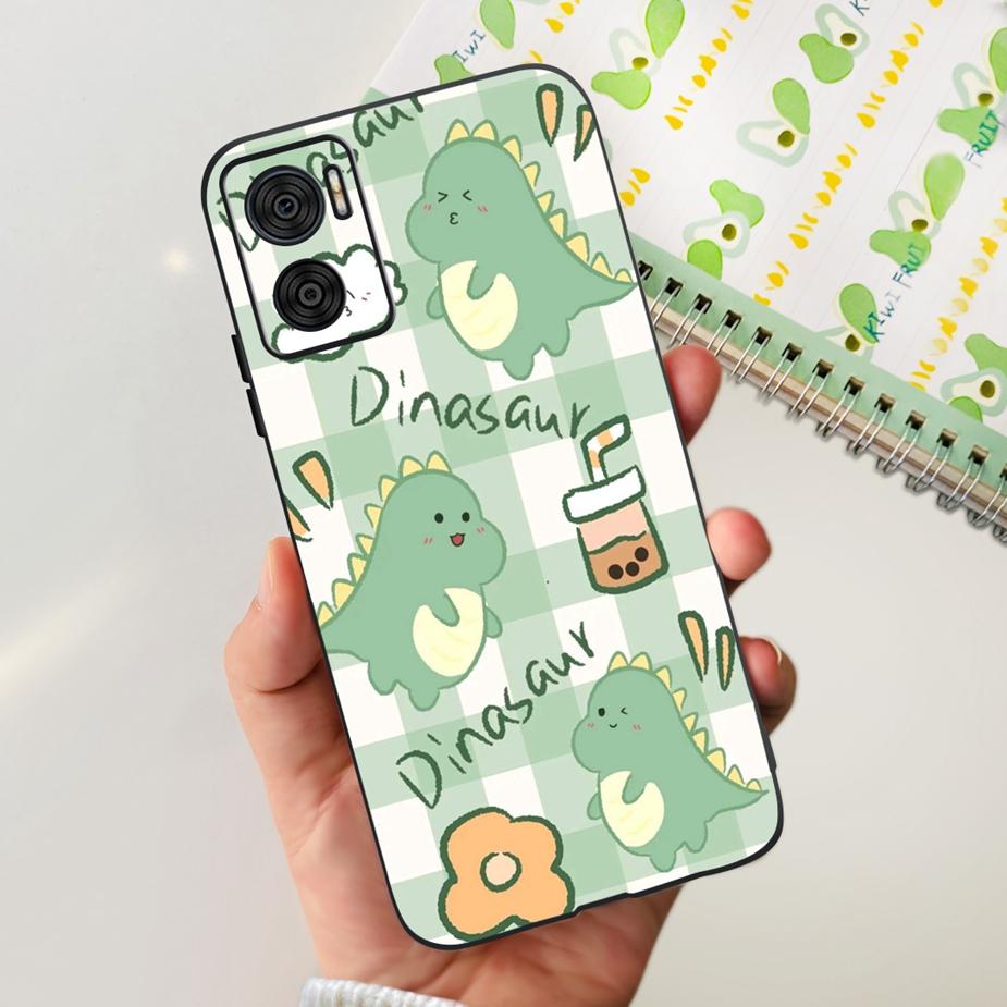 For Motorola Moto E22 Case Moto E22i New Fashion Painted Back Cover Soft Silicone Phone Case For Moto E22s E22i MotoE22 I Fundas