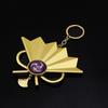 Game Genshin Impact Vision Keychain Lnazuma Venti Kamisato Ayato Eula Luminous 7 Element Weapons Eye Of God Pendant Keyring Gift