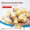 5 PCS Motorcycle Gasoline Fuel Filter with Built-in Magnet High Efficiency for ATV Dirt Bike Scooter Universal Use