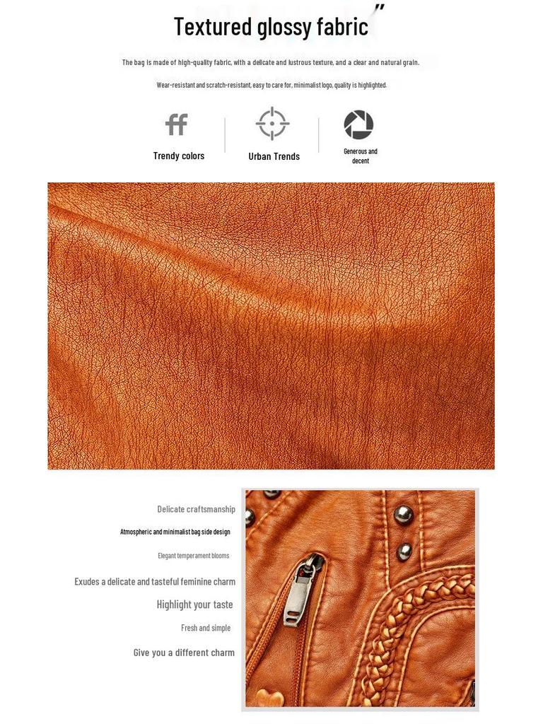 Large Capacity Soft Leather Single-Shoulder Crossbody Bag for Middle-Aged Women - Multi-Layer Casual Handbag