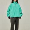 Fear of God Essentials Nylon Half Zip Mockneck Mint Leaf Men Tops Green 202SP244272F