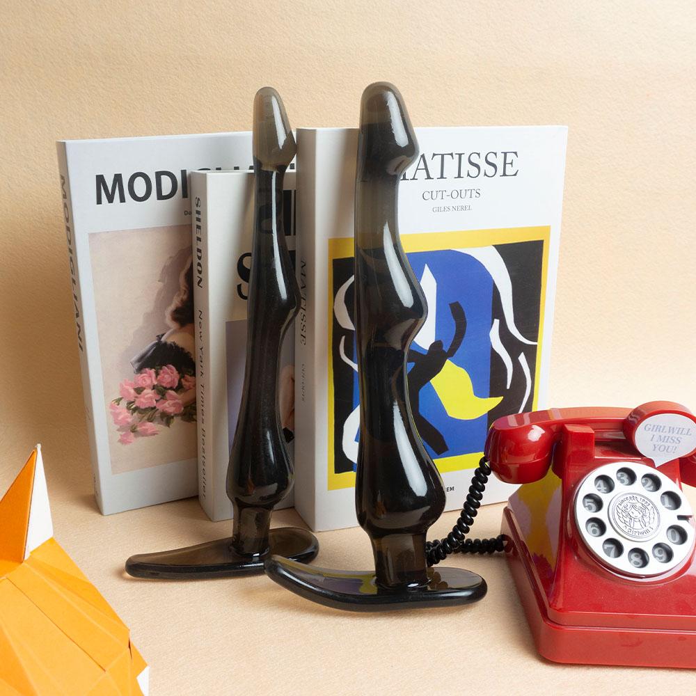 YWZAO Anální zástrčka 30 cm dlouhá Použití při odchodu G69