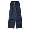 Women's High Waist Waterproof Wide Leg Trousers - Warm, Windproof, Quick-Dry Softshell for Autumn Cycling and Casual Wear