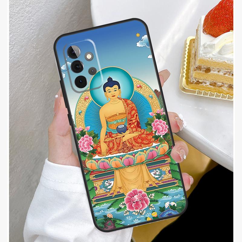 Shakyamuni Buddha Case For Samsung Galaxy A55 A35 A15 A14 A34 A54 A73 A53 A33 A23 A13 A12 A32 A52 A51 Cover
