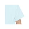 Nike Sportswear Solid Color Printed Logo Round Neck Short Sleeve Kids Tops Glacier-Blue FN9668-474