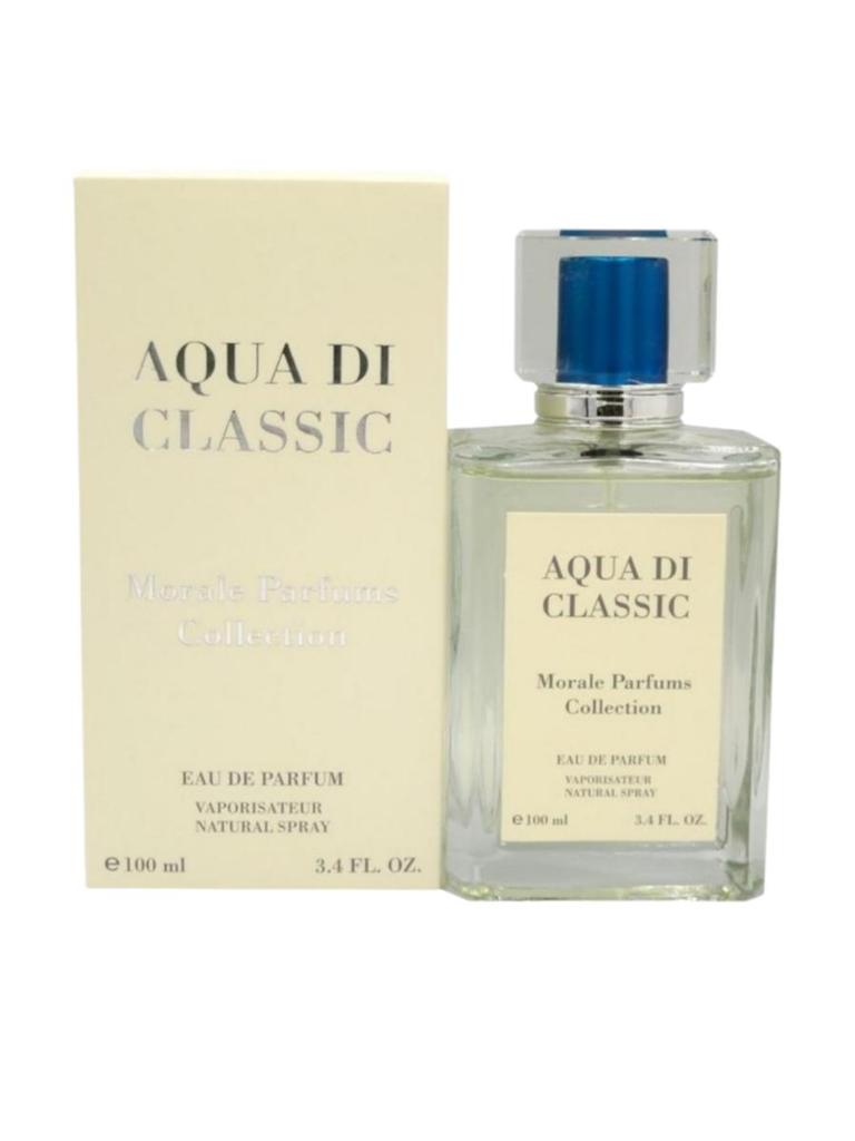 Morale Parfums Aqua Di Classic Eau de parfum da uomo, 100 ml 3.4 Fl.Oz