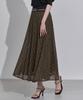 Leni And Mccoy Banded Glitter Pattern Flare Skirt Mm10Sk072Fcy