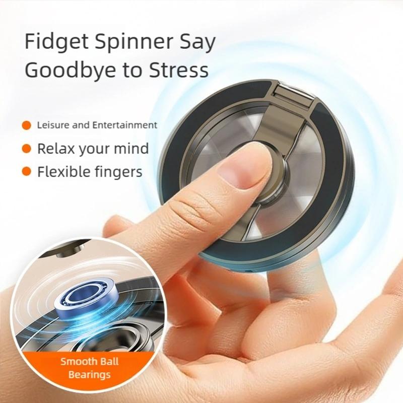 Phone Holder Kickstand Car Mount Holder Finger Grip Stand Double Side Magnetic Holder Bracket for Phone 17 16 15