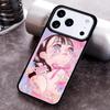 Cartoon Girl illustration Phone Case For iPhone 17 16 15 14 13 12 11 Pro Max Plus 17Air Soft Silicone Cover