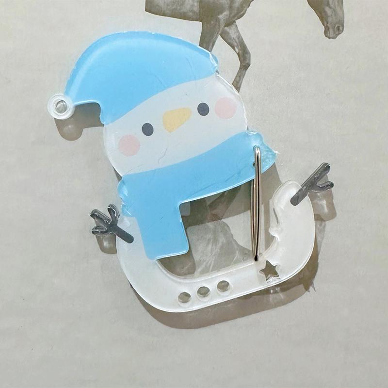 Cartoon Cute Musical Notes Carabiner Ins Acrylic Mobile Phone Pendant Backpack Hanging Handbook Decoration Gifts