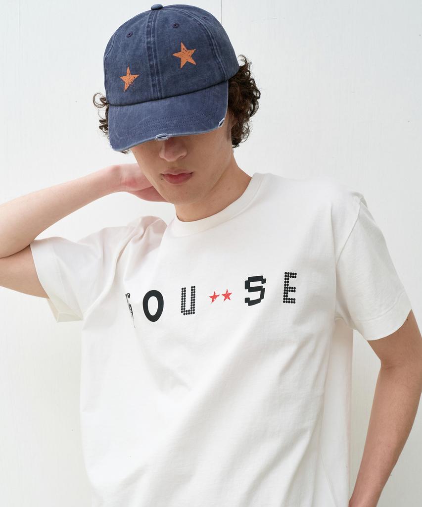 THEVINYLHOUSE Stern Baseballkappe Marine