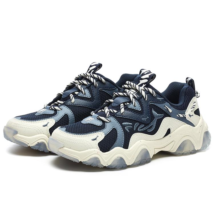 New FILA Fluid 4 Sneakers 'Blue White' Women's F12W242132FWD