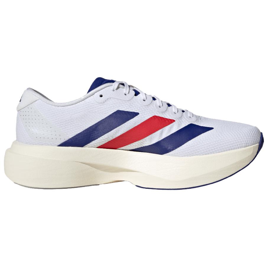adidas Adizero Evo Sl Comfortable Versatile Fabric Rebound Running Shoes Men Sneakers White KK3719