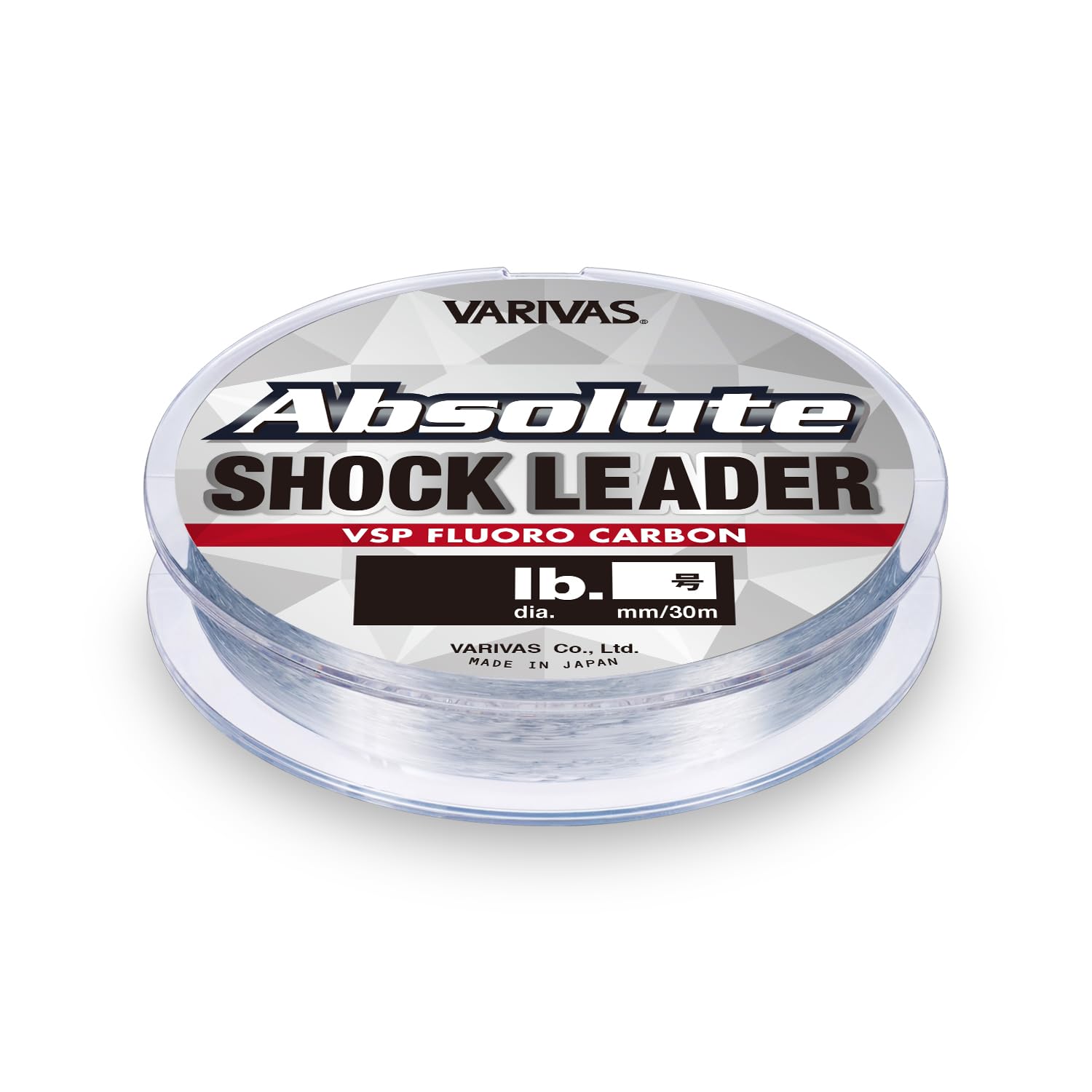 

VARIVAS Absolute Shock Leader VSP Fluorocarbon 30m 12lb (Size 3)