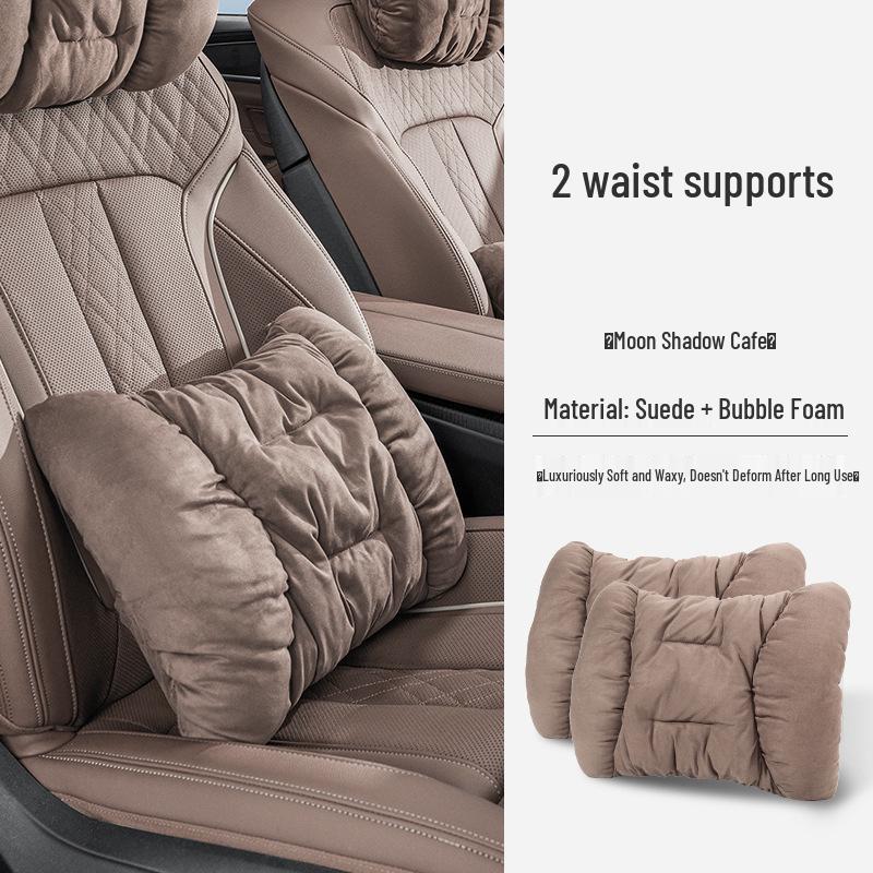 Compatible with Adita 12 Car-Specific: Headrest, Lumbar, and Neck Support Pillows