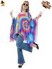 Halloween adult big girl's various retro hippie capes' women's hippie party costumes