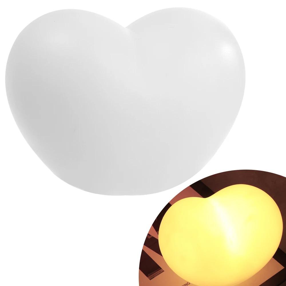 Atmosphere Decoration Love-Shaped Night Light Pink White Ambient Light Wedding