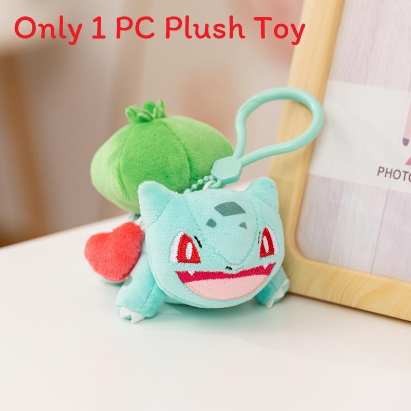Plush Pokémon Toy Cute Cartoon Keychain Backpack Pendant Children Holiday Gift