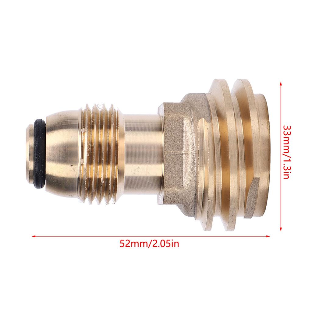 POL to QCC1  Adapter Convert POL LP  to QCC1 Type1 Hoses Regulators for RV Van Trailer POL to QCC1  Hose Adapter