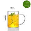 High Borosilie Glass Cup with Sc Large Capaci 000ml Tea Brewing Cup Heat Resistant Lid Included Home Use Water Cup