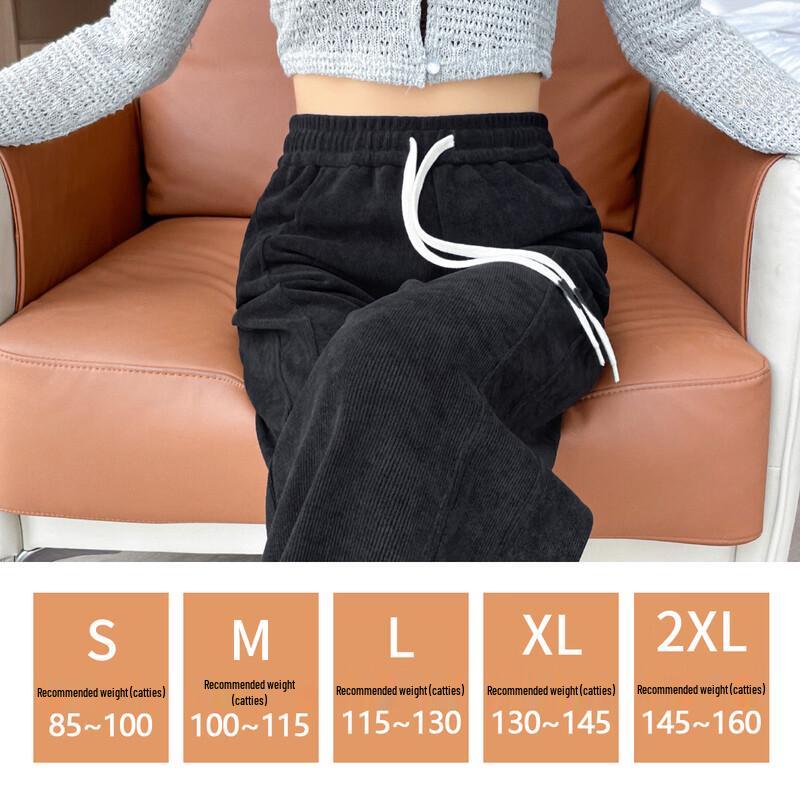 Women's Slim Wide-Leg Casual Trousers