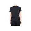 Nike Logo Crew Neck Casual Short Sleeve T-Shirt Women Tops Black FN2619-010