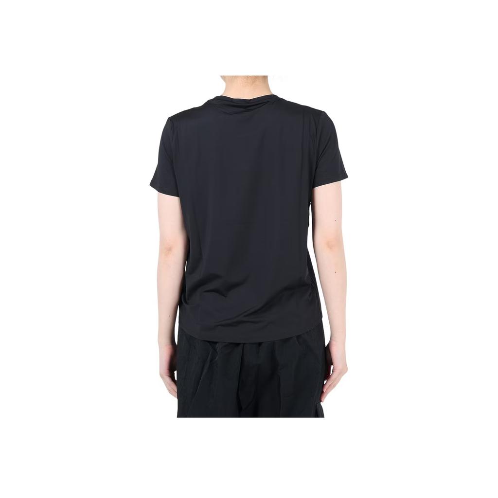 Nike Logo Crew Neck Casual Short Sleeve T-Shirt Women Tops Black FN2619-010