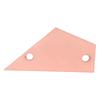 Stainless Steel Leveling Ruler Guitar Fret Rocker String Action Gauge for Stringed Instrument