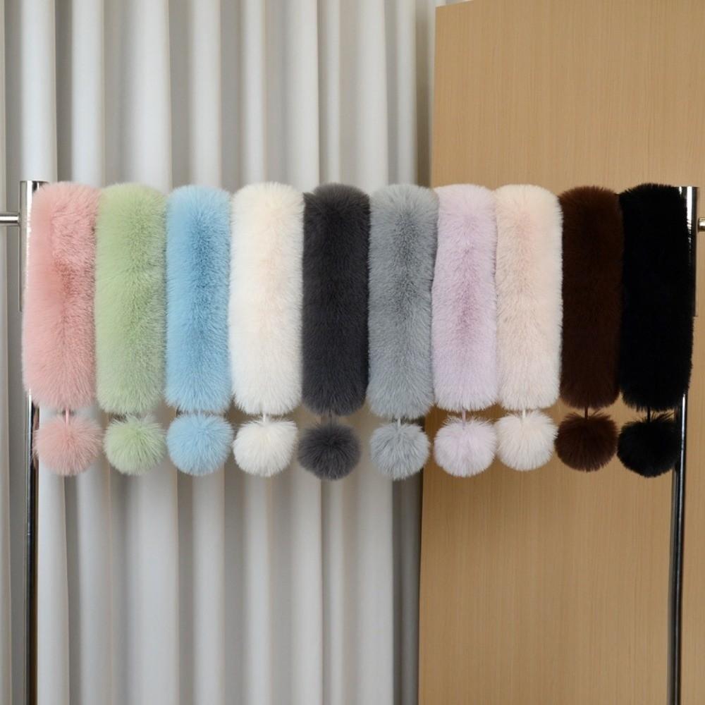 Soft Cross Neck Warmer Thickened Neck Warm and Shawl Casual Neck Collar